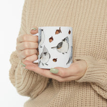 Load image into Gallery viewer, Tufted Titmouse Coffee Mug, Day 28 of 100