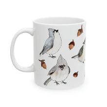 Load image into Gallery viewer, Tufted Titmouse Coffee Mug, Day 28 of 100