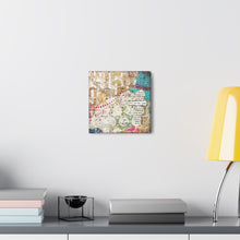 Load image into Gallery viewer, "You are the Artist" Canvas Print, Reproduction on canvas of an original mixed media painting.