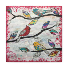 Load image into Gallery viewer, "Friends of Eileen" Canvas Print, Canvas Reproduction of my Original Mixed Media Painting