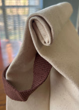 Load image into Gallery viewer, "Marching into bloom" Lunch Tote, Combat boot with flowers Canvas Bag