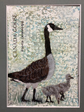 Load image into Gallery viewer, Canada Goose, 5x7 original mixed media painting, 57 of 100