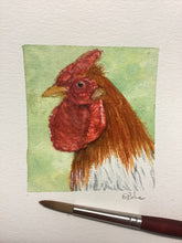 Load image into Gallery viewer, "The Boss" original watercolor painting.