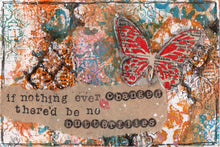 Load image into Gallery viewer, Butterfly Quote Card from my artwork