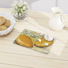 Load image into Gallery viewer, Live Life With a Little Zest Glass Cutting Board