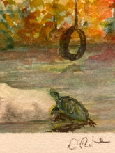 Load image into Gallery viewer, "Summer's End" original watercolor painting