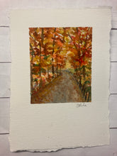 Load image into Gallery viewer, "Tunnel of Leaves" original watercolor painting