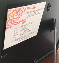 Load image into Gallery viewer, "Vancouver Bay" original acrylic painting with frame