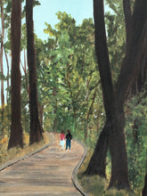 Load image into Gallery viewer, "Walk with Me" original acrylic painting on gallery wrapped canvas