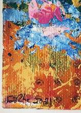 Load image into Gallery viewer, "Water Lilies" original acrylic painting with frame