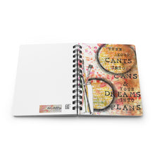 Load image into Gallery viewer, Turn your Can'ts into Cans, Spiral Bound Journal