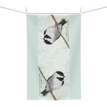Load image into Gallery viewer, Chickadee MIcrofiber Kitchen Towel

