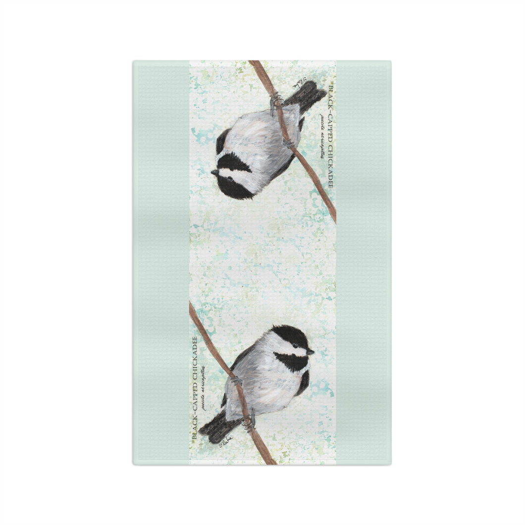 Chickadee MIcrofiber Kitchen Towel