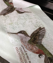 Load image into Gallery viewer, Hummingbird Microfiber Kitchen Towel

