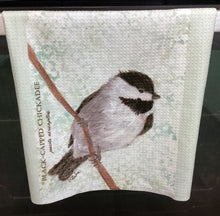 Load image into Gallery viewer, Chickadee MIcrofiber Kitchen Towel
