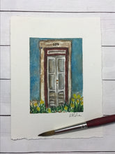 Load image into Gallery viewer, &quot;Forgotten Doorway&quot; original watercolor painting
